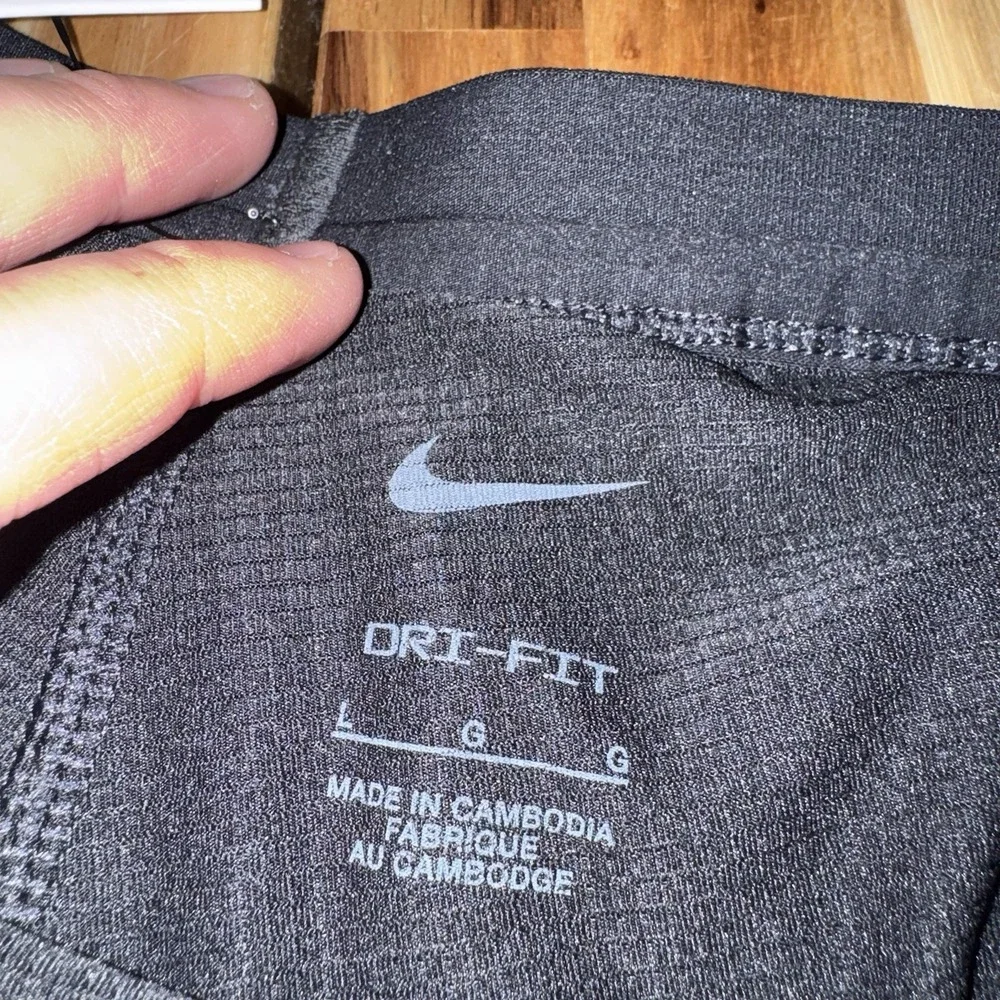 Nike Stride Shorts Mens L Black Lined Running Gym 6